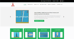 Desktop Screenshot of ameison-antenna.com
